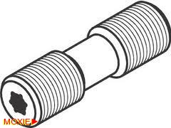 CLAMP SCREWS DOUBLE SIDED SCREWS